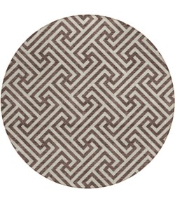 Addison Chantille ACN731-Brown 8 ft. X 8 ft. Round Rug