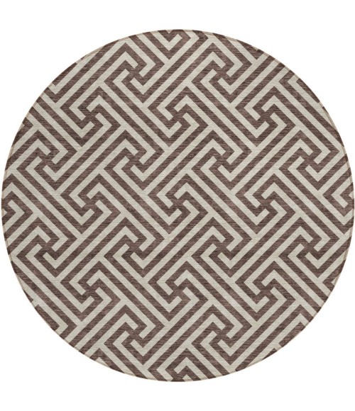 Addison Chantille ACN731-Brown 8 ft. X 8 ft. Round Rug