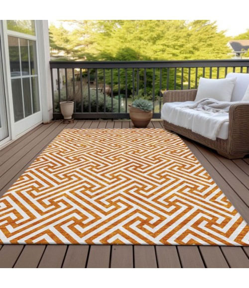 Addison Chantille ACN731-Orange 10 ft. X 14 ft. Rectangle Rug