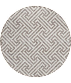 Addison Chantille ACN731-Taupe 8 ft. X 8 ft. Round Rug