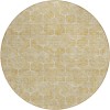 Addison Chantille ACN732-Gold 8 ft. X 8 ft. Round Rug