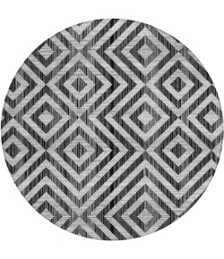 Addison Chantille ACN733-Black 8 ft. X 8 ft. Round Rug