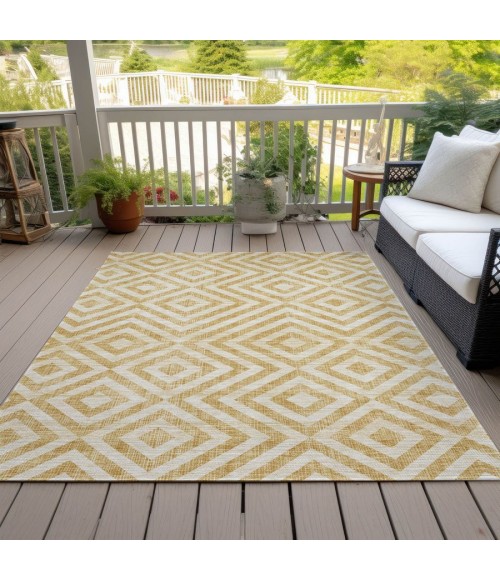 Addison Chantille ACN733-Gold 5 ft. X 7 ft. 6 in. Rectangle Rug