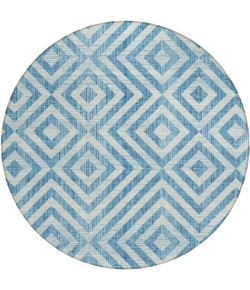 Addison Chantille ACN733-Teal 8 ft. X 8 ft. Round Rug