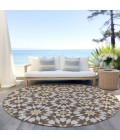 Addison Chantille ACN734-Chocolate 8 ft. X 8 ft. Round Rug