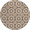 Addison Chantille ACN734-Chocolate 8 ft. X 8 ft. Round Rug