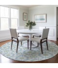 Addison Chantille ACN734-Sky 8 ft. X 8 ft. Round Rug