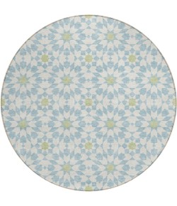 Addison Chantille ACN734-Sky 8 ft. X 8 ft. Round Rug