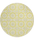 Addison Chantille ACN734-Yellow 8 ft. X 8 ft. Round Rug
