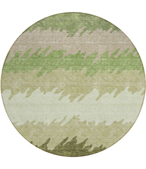 Addison Chantille ACN736-Green 8 ft. X 8 ft. Round Rug