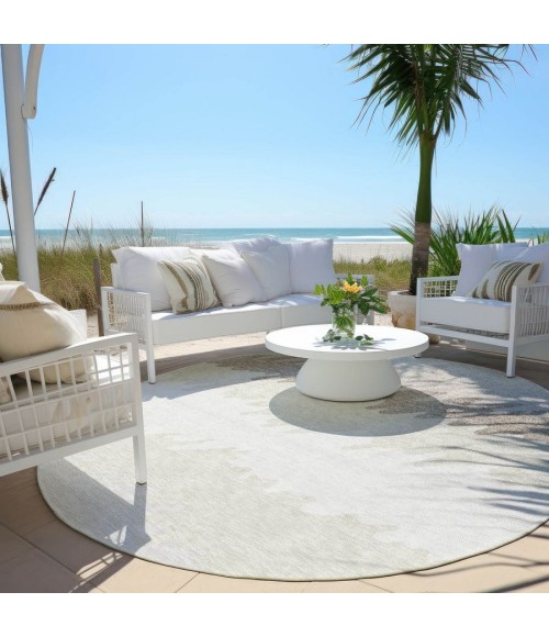 Addison Chantille ACN736-Ivory 8 ft. X 8 ft. Round Rug