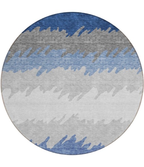 Addison Chantille ACN736-Navy 8 ft. X 8 ft. Round Rug