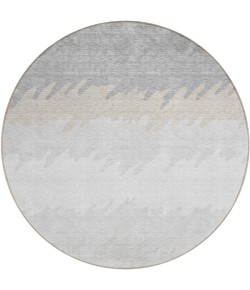 Addison Chantille ACN736-Silver 8 ft. X 8 ft. Round Rug
