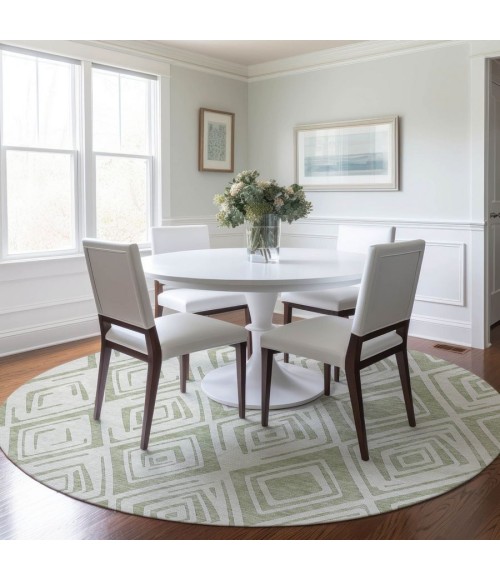 Addison Chantille ACN737-Aloe 8 ft. X 8 ft. Round Rug