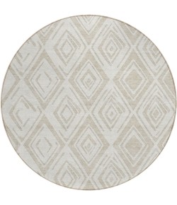 Addison Chantille ACN737-Beige 8 ft. X 8 ft. Round Rug
