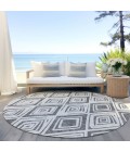 Addison Chantille ACN737-Gray 8 ft. X 8 ft. Round Rug