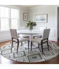 Addison Chantille ACN737-Gray 8 ft. X 8 ft. Round Rug