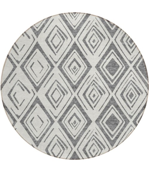 Addison Chantille ACN737-Gray 8 ft. X 8 ft. Round Rug