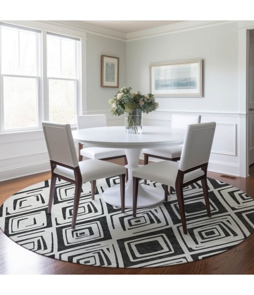 Addison Chantille ACN737-Ivory 8 ft. X 8 ft. Round Rug