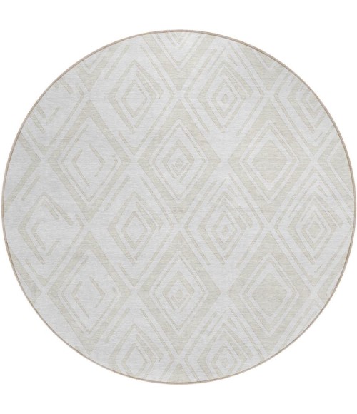 Addison Chantille ACN737-Pearl 8 ft. X 8 ft. Round Rug