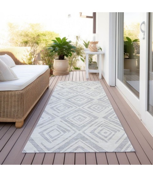 Addison Chantille ACN737-Pewter 2 ft. 3 in. X 7 ft. 6 in. Rectangle Rug