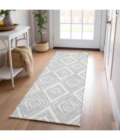 Addison Chantille ACN737-Silver 2 ft. 3 in. X 7 ft. 6 in. Rectangle Rug