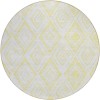 Addison Chantille ACN737-Yellow 8 ft. X 8 ft. Round Rug