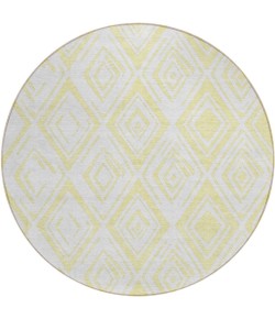 Addison Chantille ACN737-Yellow 8 ft. X 8 ft. Round Rug