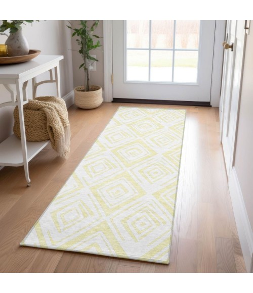 Addison Chantille ACN737-Yellow 2 ft. 3 in. X 7 ft. 6 in. Rectangle Rug