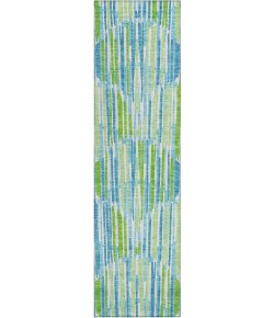 Addison Chantille ACN739-Aqua 2 ft. 3 in. X 7 ft. 6 in. Rectangle Rug