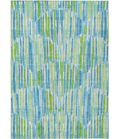 Addison Chantille ACN739-Aqua 9 ft. X 12 ft. Rectangle Rug