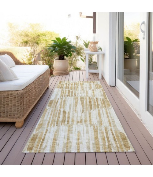 Addison Chantille ACN739-Gold 2 ft. 3 in. X 7 ft. 6 in. Rectangle Rug