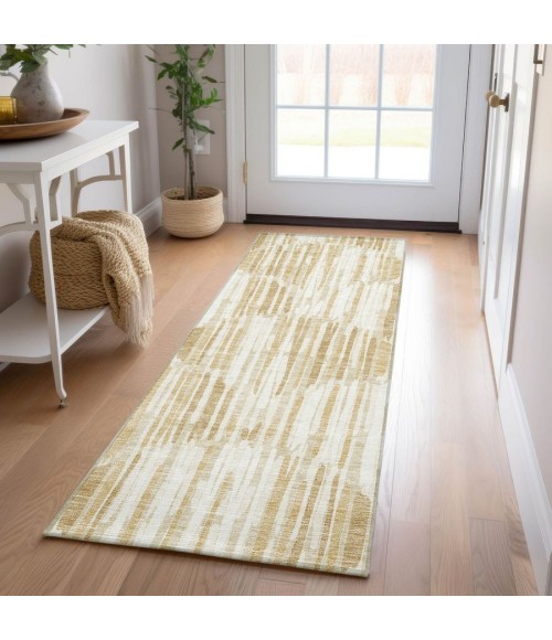Addison Chantille ACN739-Gold 2 ft. 3 in. X 7 ft. 6 in. Rectangle Rug