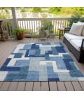 Addison Chantille ACN740-Blue 10 ft. X 14 ft. Rectangle Rug