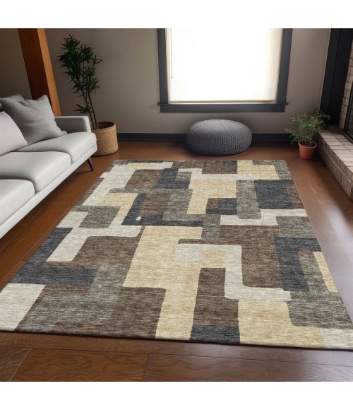 Addison Chantille Rug ACN740-Chocolate 10 ft. X 14 ft. Rectangle - Rugs Town Addison Chantille ACN740-Chocolate 10 ft. X 14 ft. Rectangle Rug