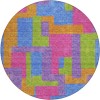Addison Chantille ACN740-Purple 8 ft. X 8 ft. Round Rug