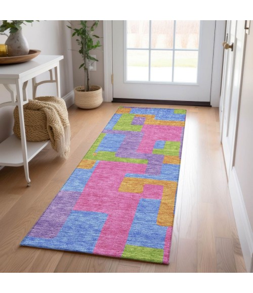 Addison Chantille ACN740-Purple 2 ft. 3 in. X 7 ft. 6 in. Rectangle Rug