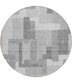 Addison Chantille ACN740-Silver 8 ft. X 8 ft. Round Rug