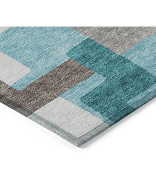 Addison Chantille ACN740-Teal 2 ft. 3 in. X 7 ft. 6 in. Rectangle Rug