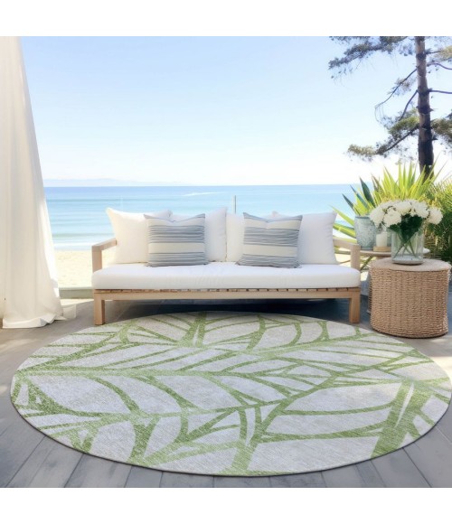 Addison Chantille ACN741-Aloe 8 ft. X 8 ft. Round Rug