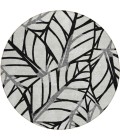 Addison Chantille ACN741-Black 8 ft. X 8 ft. Round Rug