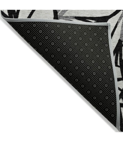 Addison Chantille ACN741-Black 8 ft. X 8 ft. Round Rug