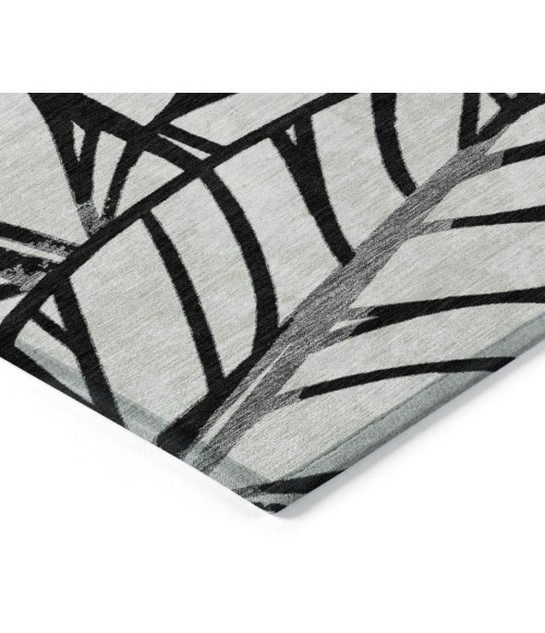 Addison Chantille ACN741-Black 8 ft. X 8 ft. Round Rug