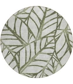 Addison Chantille ACN741-Olive 8 ft. X 8 ft. Round Rug
