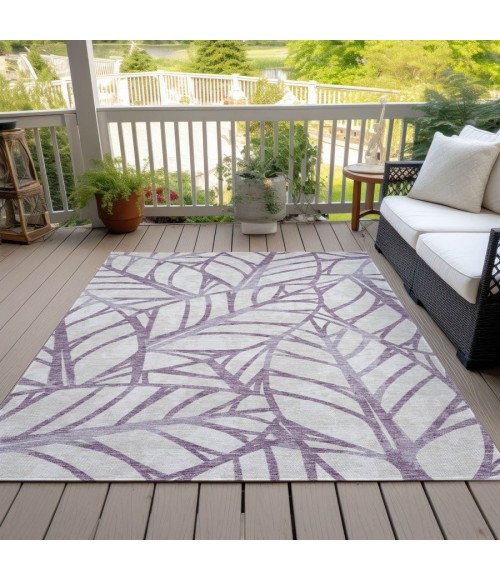 Addison Chantille ACN741-Purple 9 ft. X 12 ft. Rectangle Rug