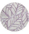 Addison Chantille ACN741-Purple 8 ft. X 8 ft. Round Rug