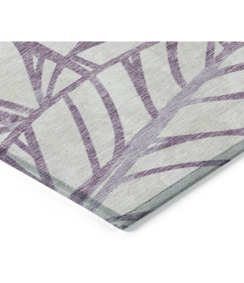 Addison Chantille ACN741-Purple 8 ft. X 8 ft. Round Rug