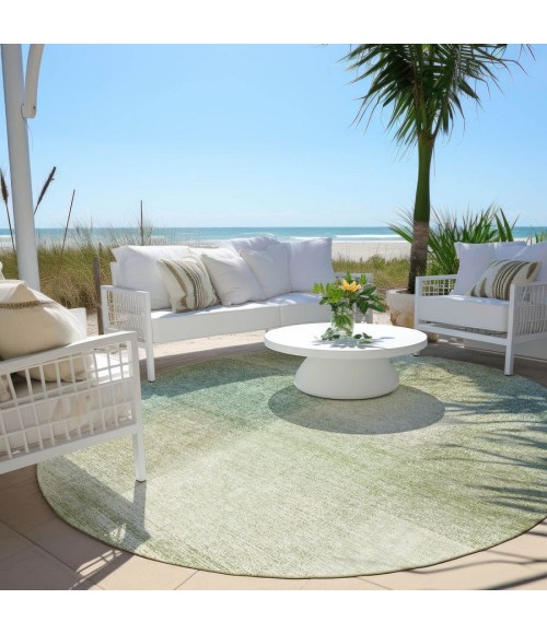 Addison Chantille ACN742-Aloe 8 ft. X 8 ft. Round Rug
