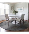 Addison Chantille ACN742-Charcoal 8 ft. X 8 ft. Round Rug