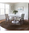 Addison Chantille ACN742-Chocolate 8 ft. X 8 ft. Round Rug